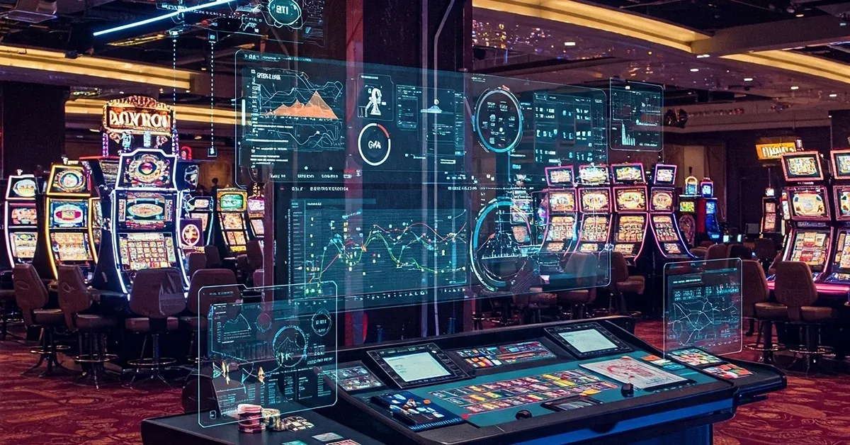 Digital casino analytics visualization